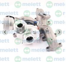 MELETT 9102016002 - TURBOCOMPRESOR  GT1646MV 751851 54399700022