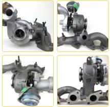 GARRETT TTR7249302 - TURBO REPARADO  VW TOURAN
